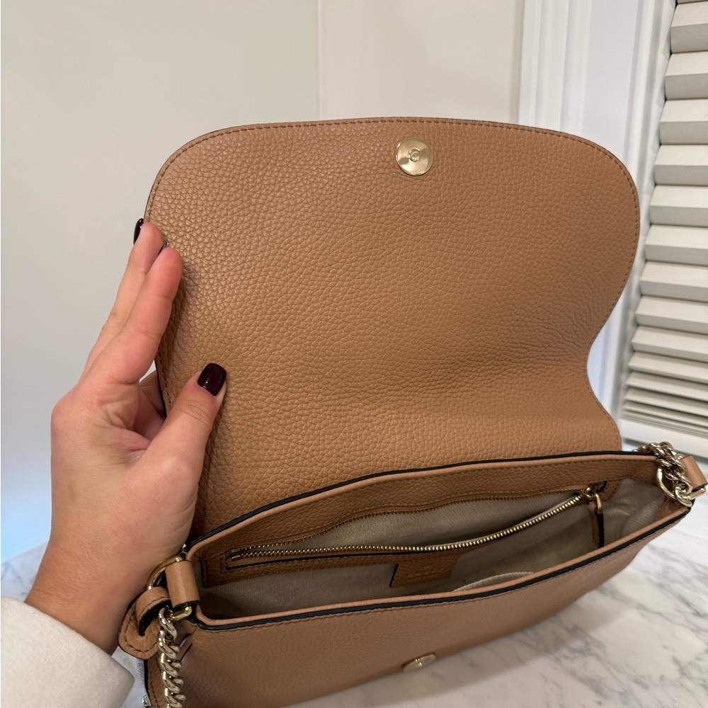 Gucci Women's Soho Chain Calf Leather crossbody Bag - Picture 4 of 4